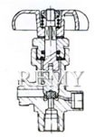 QJG-5E型天然气截止阀 结构图