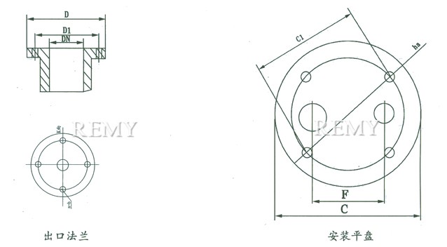 FYW液下泵 结构图1