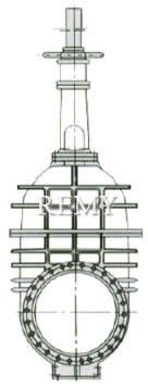 MZ44W-1.5,2（4）城市煤气快速启闭闸阀 外形尺寸图1